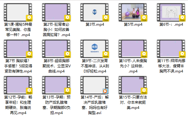 《每天 15 分钟美胸丰胸瑜伽课》：15 课时练出挺拔胸线，穿衣更显女人味！